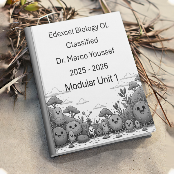 Dr. Marco Yousef For Edexcel O.Level Modular - Classified / Mark Scheme / Notes / Book idea / Revision Zatona  /Summary zatona - Image 2