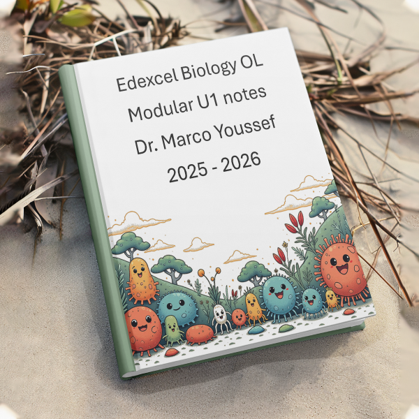 Dr. Marco Yousef For Edexcel O.Level Modular - Classified / Mark Scheme / Notes / Book idea / Revision Zatona  /Summary zatona