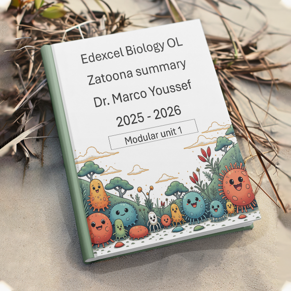 Dr. Marco Yousef For Edexcel O.Level Modular - Classified / Mark Scheme / Notes / Book idea / Revision Zatona  /Summary zatona - Image 4