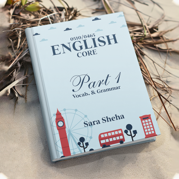 Dr Sara Sheha Cambridge Core English 0510/ 0456