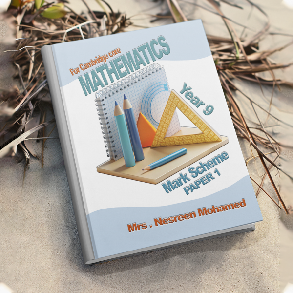 Mrs. Nesreen Mohammed Cambridge  Core  Mathematics - Notes / Classified / Mark Scheme - Image 5