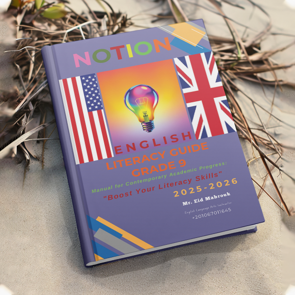 Mr. Eid Mabrouk Notion - English American - Literacy Guide Grade 6,7,8,9